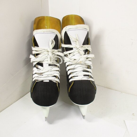 Bauer Premier 88 Men’s Ice Hockey Skates Made In Canada Leather Adult 9 D - Picture 4 of 9